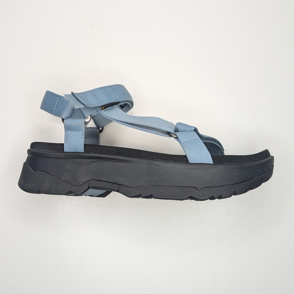 Teva Jadito Universal Sandals Comfort Easy Off/On Blue Black Velcro Size 10